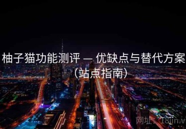 柚子猫功能测评 — 优缺点与替代方案（站点指南）