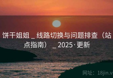 饼干姐姐 _ 线路切换与问题排查（站点指南） _ 2025·更新