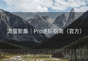 流萤影集｜Pro进阶指南（官方）