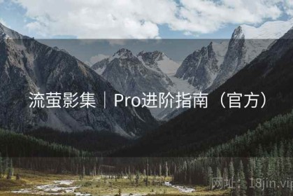 流萤影集｜Pro进阶指南（官方）