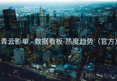 青云影单 - 数据看板-热度趋势（官方）