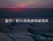 震惊！新91视频真相被揭晓